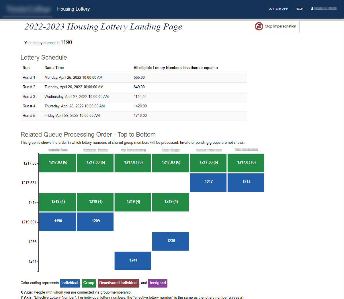 Student Lottery Portal